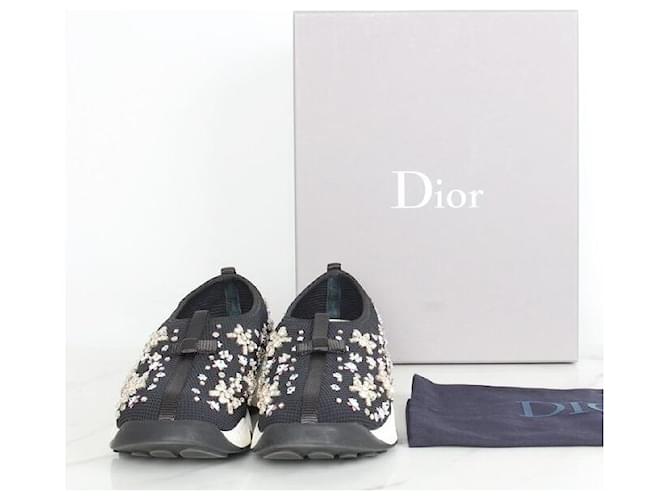 Dior Fusion Perlenstrick-Sneaker Mehrfarben - Ansicht 2