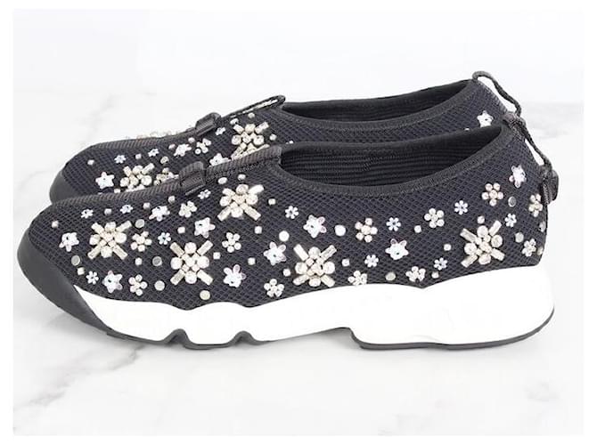 Dior Fusion Perlenstrick-Sneaker Mehrfarben - Ansicht 3