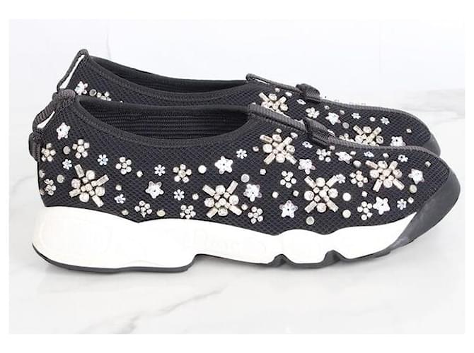 Dior Fusion Perlenstrick-Sneaker Mehrfarben - Ansicht 4