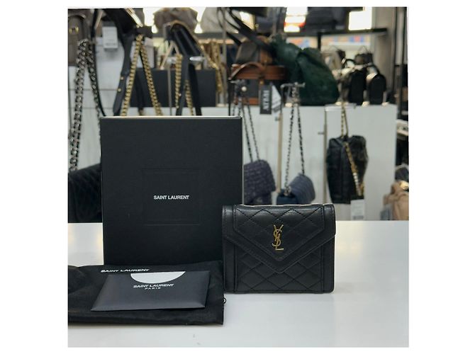 Saint Laurent Micro-Crossbody-Bag Schwarz - Ansicht 3