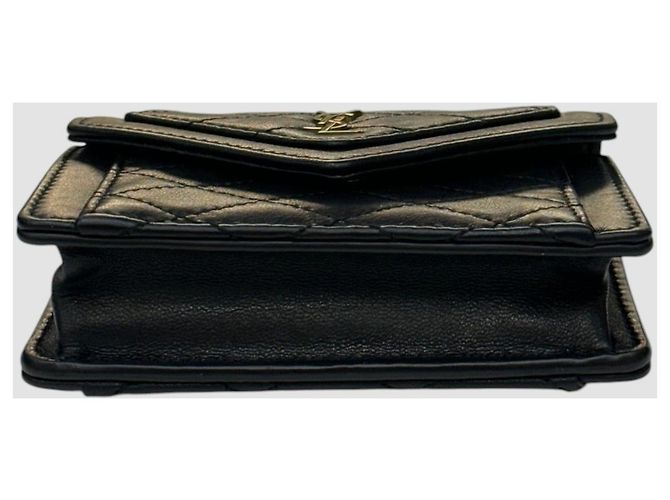 Saint Laurent Micro-Crossbody-Bag Schwarz - Ansicht 8