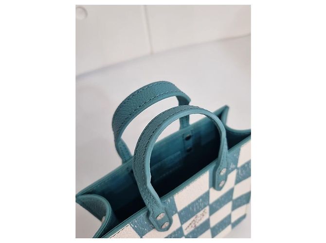 Louis Vuitton Borsa Sakpla XS Virgil Abloh Crossbody Tote Bag Blu - vista 10