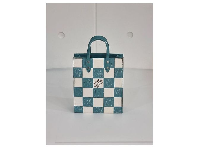 Louis Vuitton Borsa Sakpla XS Virgil Abloh Crossbody Tote Bag Blu - vista 3