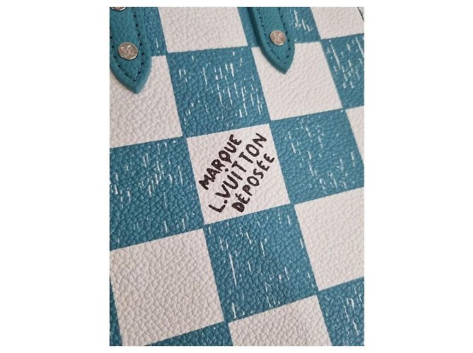 Louis Vuitton Borsa Sakpla XS Virgil Abloh Crossbody Tote Bag Blu - vista 5