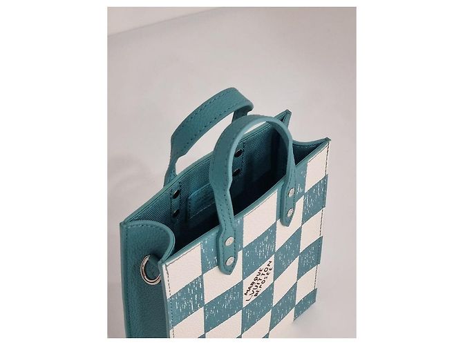 Louis Vuitton Borsa Sakpla XS Virgil Abloh Crossbody Tote Bag Blu - vista 9
