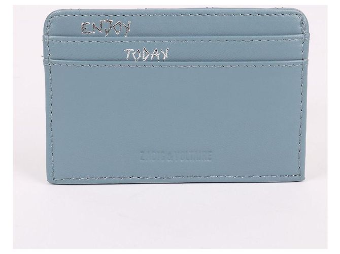 Zadig & Voltaire ZV Pass Charm Blue Kartenetui Blau - Ansicht 5