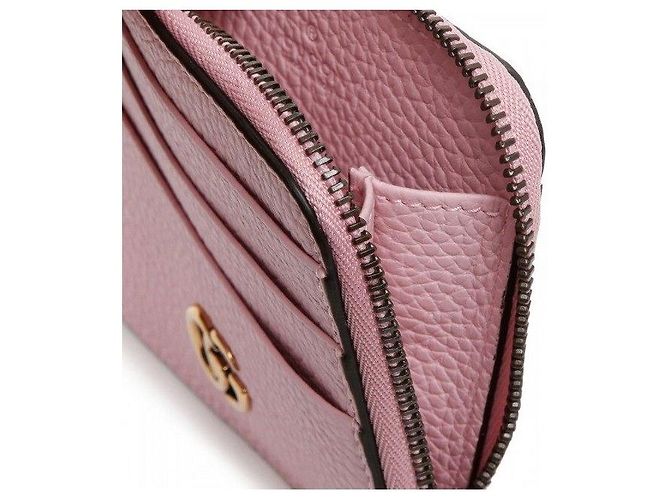 Bamboo Gucci Doppelter Bambus-Kartenetui Rot - Ansicht 4