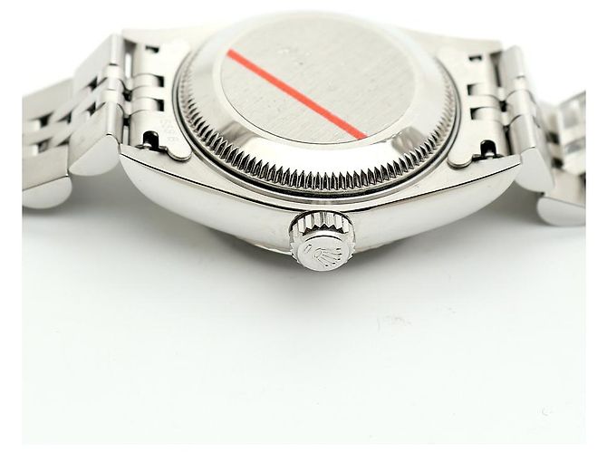 Rolex Reloj Datejust de acero para mujer Original Ten-Point Diamond Plata - vista 13