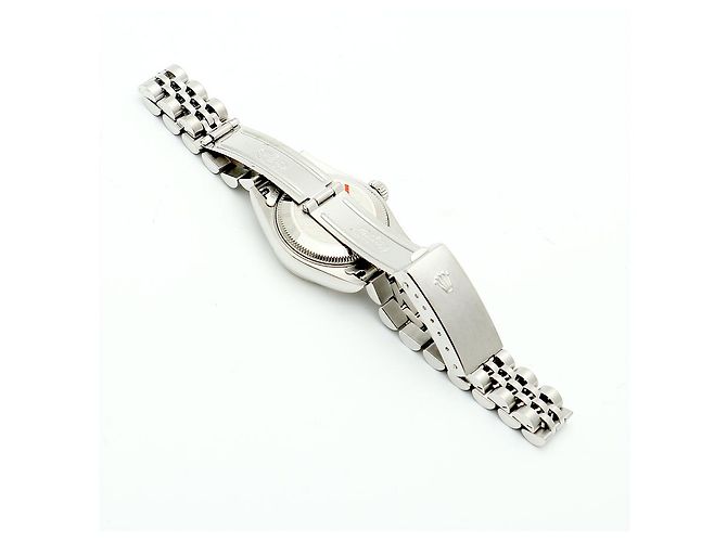 Rolex Reloj Datejust de acero para mujer Original Ten-Point Diamond Plata - vista 15