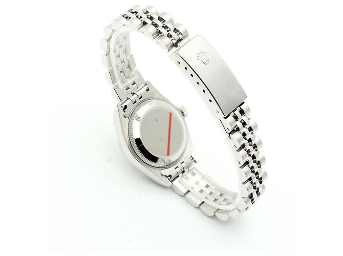 Rolex Reloj Datejust de acero para mujer Original Ten-Point Diamond Plata - vista 17