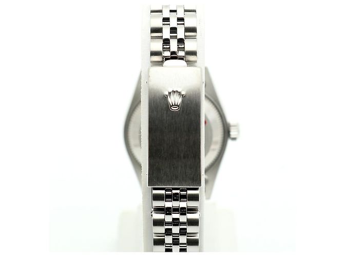 Rolex Reloj Datejust de acero para mujer Original Ten-Point Diamond Plata - vista 7