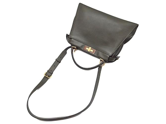 Fendi Peekaboo Regular Braun - Ansicht 4