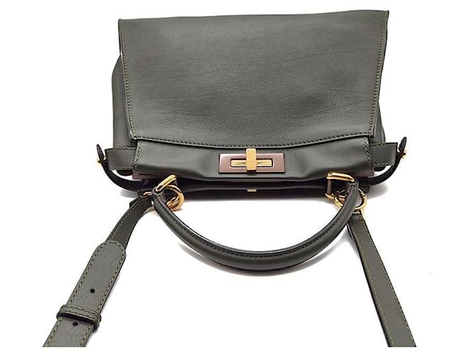 Fendi Peekaboo Regular Braun - Ansicht 6