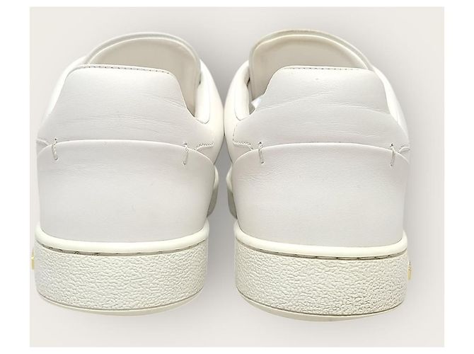 Louis Vuitton White Gold Monogram Velcro Front Row - view 7
