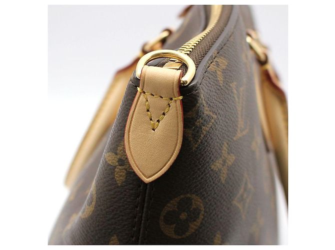 Louis Vuitton Monogram Boétie MM Shoulder Bag Brown - view 12