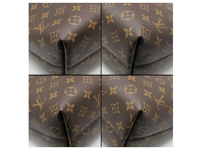 Louis Vuitton Monogram Boétie MM Shoulder Bag Brown - view 14