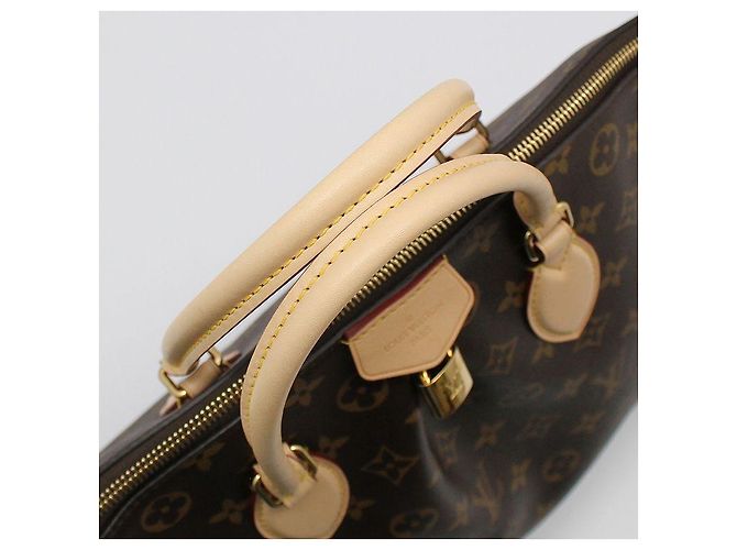 Louis Vuitton Monogram Boétie MM Shoulder Bag Brown - view 6