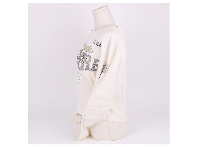 Zadig & Voltaire Weiße Sweatshirt für Damen mit Logo-Stickerei - Ansicht 3