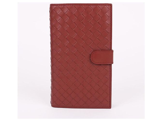 Bottega Veneta Cartera larga de malla Intrecciato marrón Castaño - vista 2
