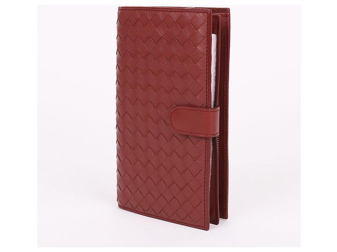 Bottega Veneta Cartera larga de malla Intrecciato marrón Castaño - vista 3