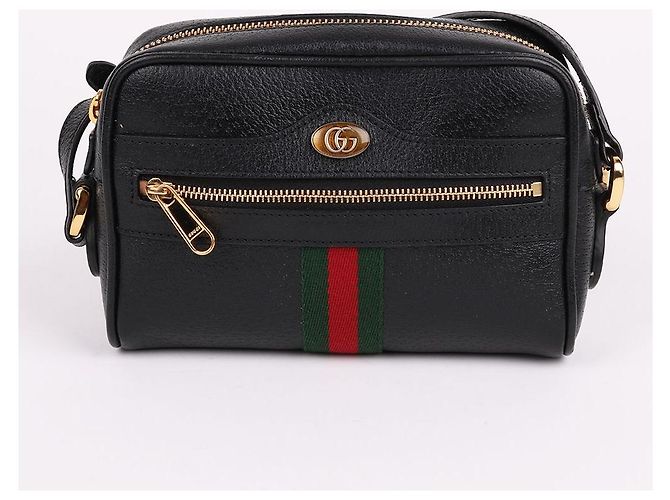 Gucci Mini borsa a tracolla da donna Ophidia Black Nero - vista 2