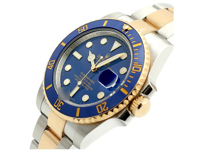 Rolex Orologio Submariner Blue Combi Quadrante Pastello da Uomo - vista 10