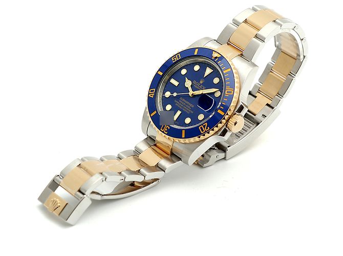 Rolex Orologio Submariner Blue Combi Quadrante Pastello da Uomo - vista 15