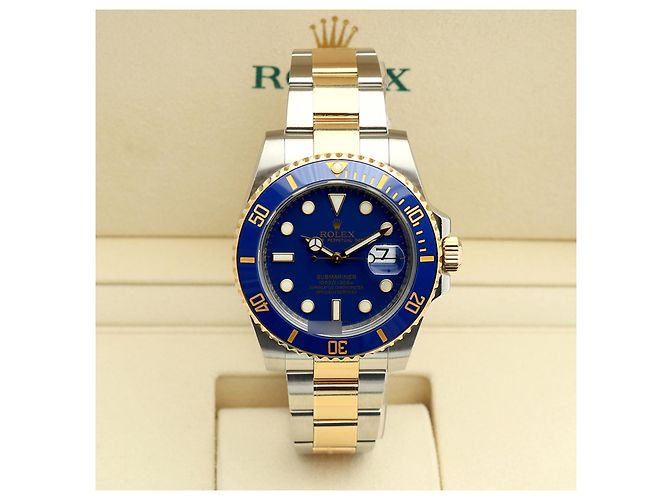 Rolex Orologio Submariner Blue Combi Quadrante Pastello da Uomo - vista 2