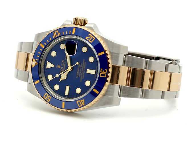 Rolex Orologio Submariner Blue Combi Quadrante Pastello da Uomo - vista 22