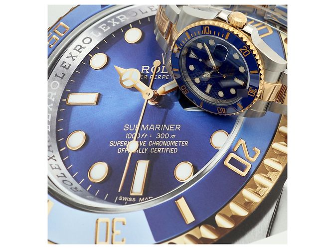 Rolex Orologio Submariner Blue Combi Quadrante Pastello da Uomo - vista 25