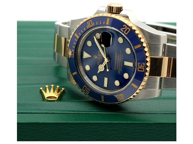 Rolex Orologio Submariner Blue Combi Quadrante Pastello da Uomo - vista 26