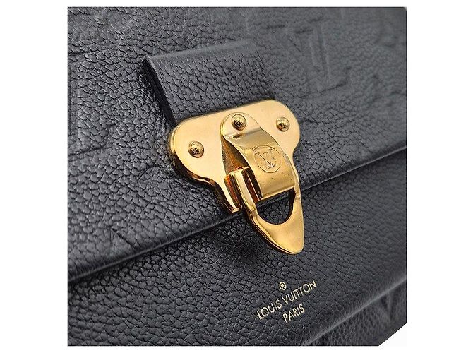 Louis Vuitton Monogram Canvas Chain Wallet Schwarz - Ansicht 8