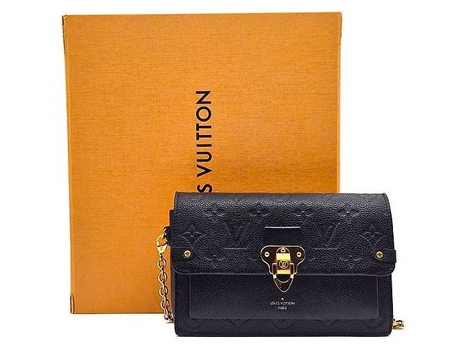 Louis Vuitton Monogram Canvas Chain Wallet Schwarz - Ansicht 9
