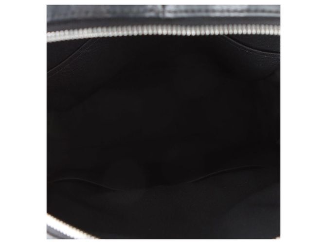 Louis Vuitton Zaino Campus Damier Infini Onyx Silver Nero - vista 7