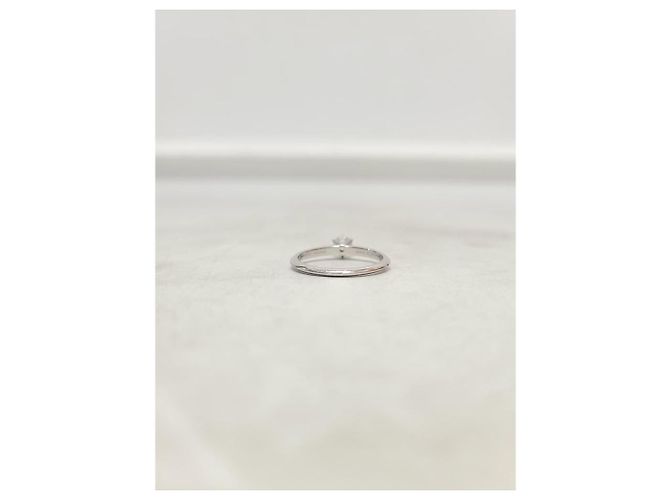 Tiffany & Co Tiffany Platinum Tiffany Setting Diamantring Golden - Ansicht 2