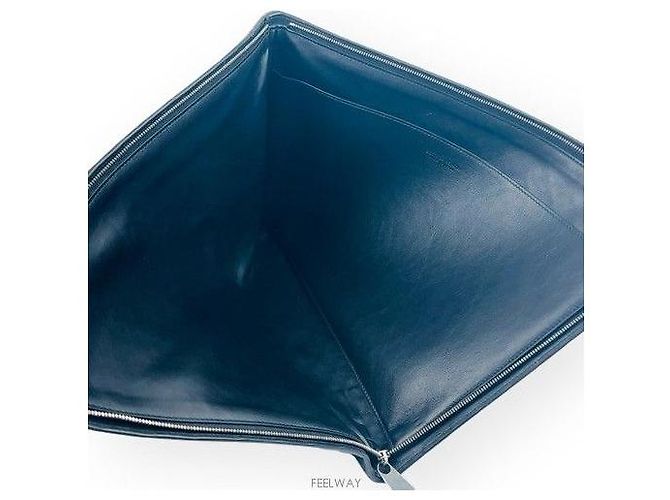 Bottega Veneta Clutch in rete nera unisex Nero - vista 4