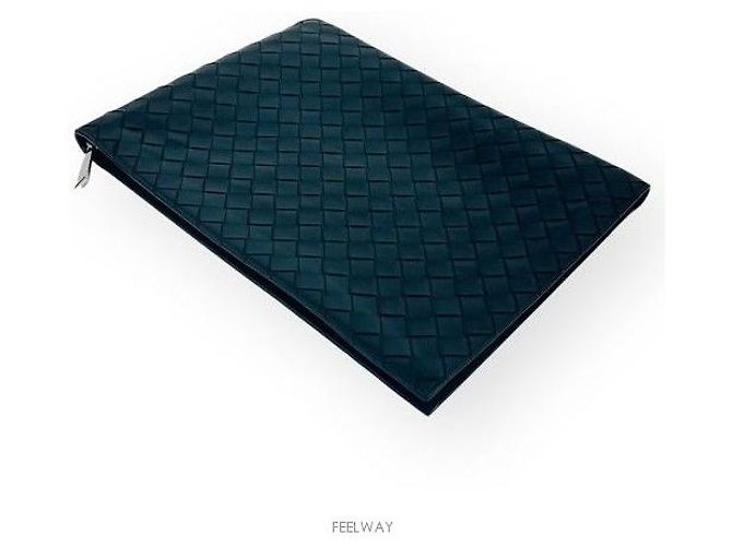 Bottega Veneta Clutch in rete nera unisex Nero - vista 6