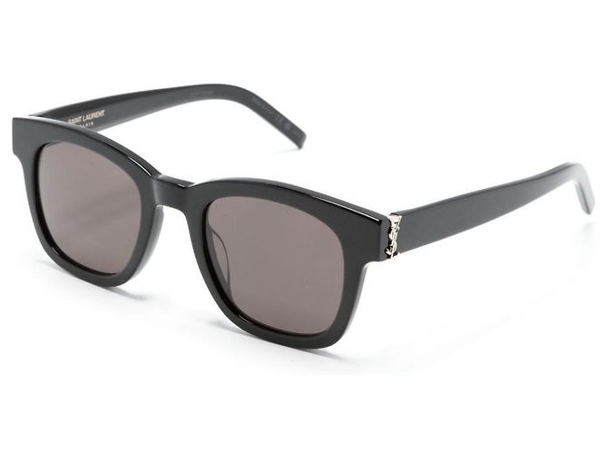 Occhiali da sole Classic Saint Laurent Paris neri Marrone - vista 2