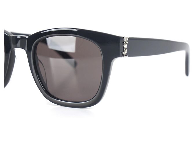 Occhiali da sole Classic Saint Laurent Paris neri Marrone - vista 6