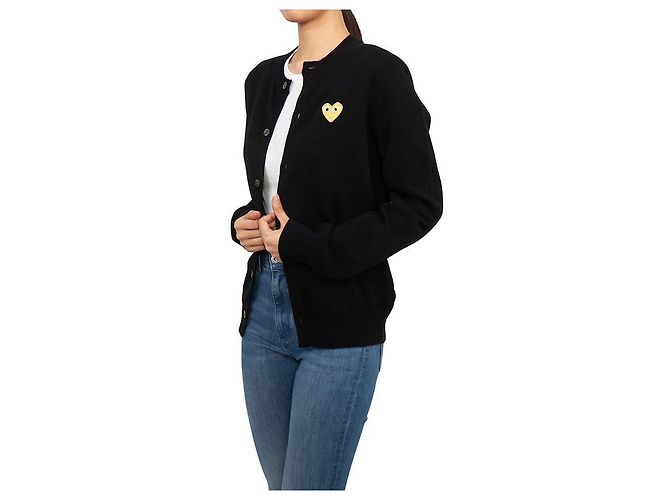 Comme Des Garcons Cardigan Gold Emblem AX Loose Fit (Unisex) Mehrfarben - Ansicht 6