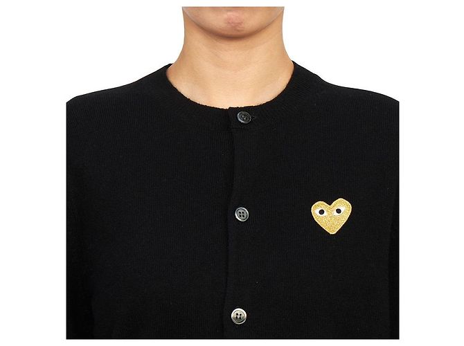 Comme Des Garcons Cardigan Gold Emblem AX Loose Fit (Unisex) Mehrfarben - Ansicht 7