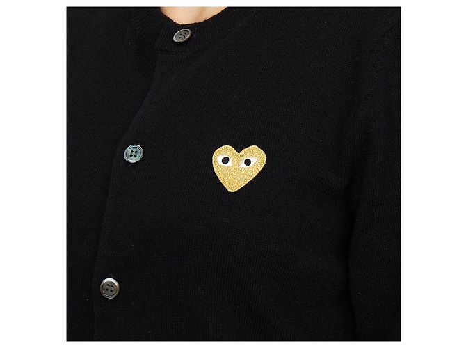 Comme Des Garcons Cardigan Gold Emblem AX Loose Fit (Unisex) Mehrfarben - Ansicht 8