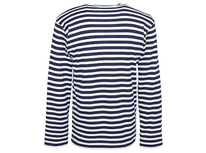Comme Des Garcons Langarm-T-Shirt Red Wappen Metal Stone Stripe AX Mehrfarben - Ansicht 3