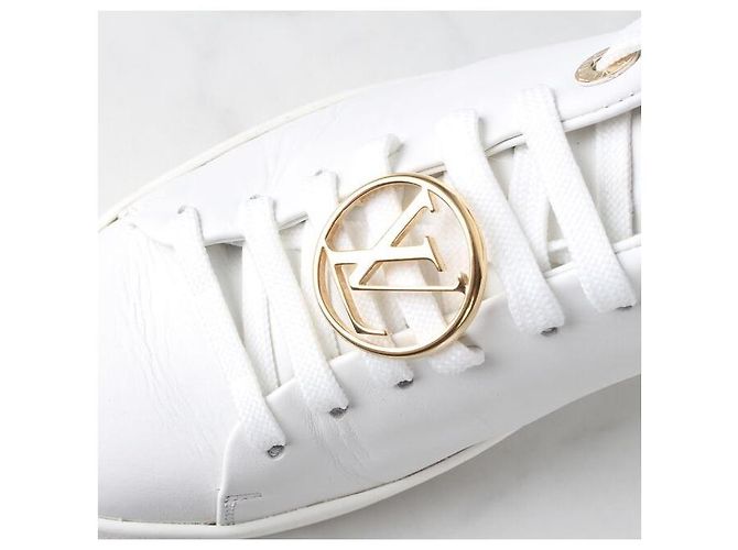 Louis Vuitton Sneakers Circle Frontrow White Bianco - vista 6