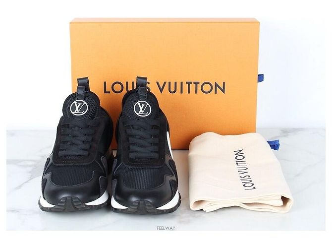 Louis Vuitton Sneakers Mesh Runaway Black Nero - vista 2