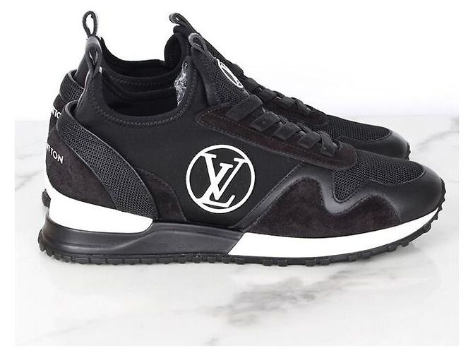 Louis Vuitton Sneakers Mesh Runaway Black Nero - vista 6