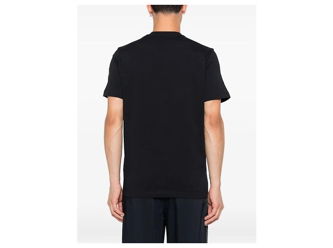 Moncler T-Shirt mit besticktem Logo Weiß - Ansicht 12