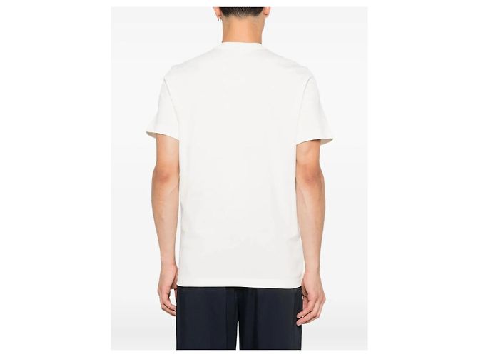 Moncler T-Shirt mit besticktem Logo Weiß - Ansicht 8