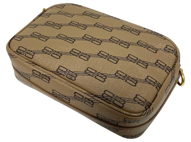 Balenciaga Monogram Camera Umhängetasche Braun - Ansicht 6