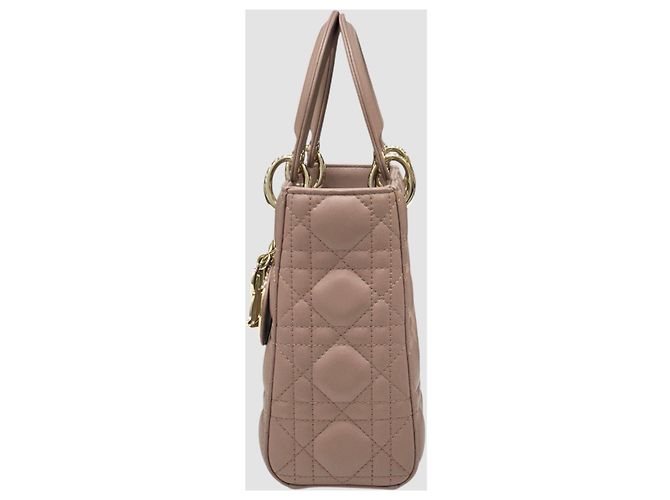 Cannage Dior Pequeño Rosa - vista 4